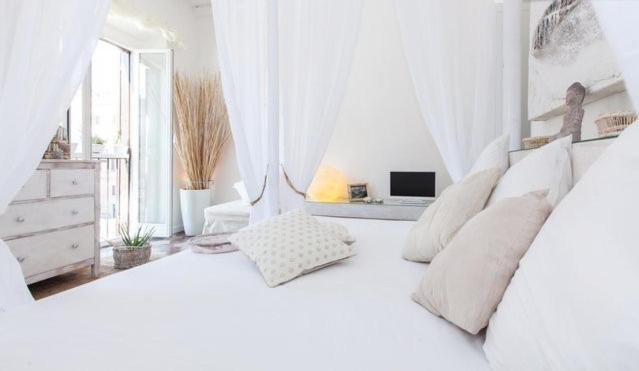 Campo Home With View And Balcony Rome Bagian luar foto